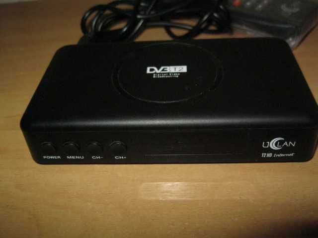 т2 тюнер(приемник)GOLDSTAR,UCLAN HD INTERNET,STAR-Q,хор. сост,комплект