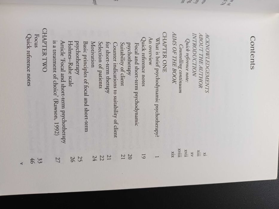 "A Handbook of Short-Term Psychodynamic Psychotherapy" Penny Rawson