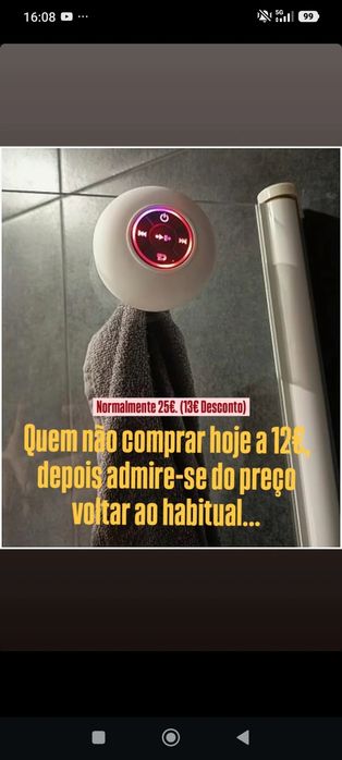 Mini Coluna de Som (Ligação de bluetooth) [13€ De Desconto]