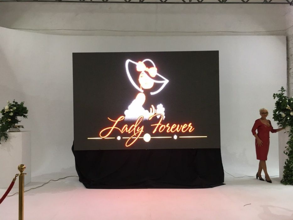 Аренда Светодиодного экрана, Проектор, Звук, Свет, Стулья, Столы