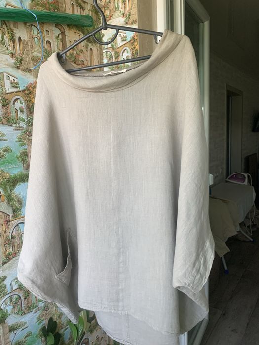 Блуза із льону. Нова. Розмір XXL-XXXL. Італія