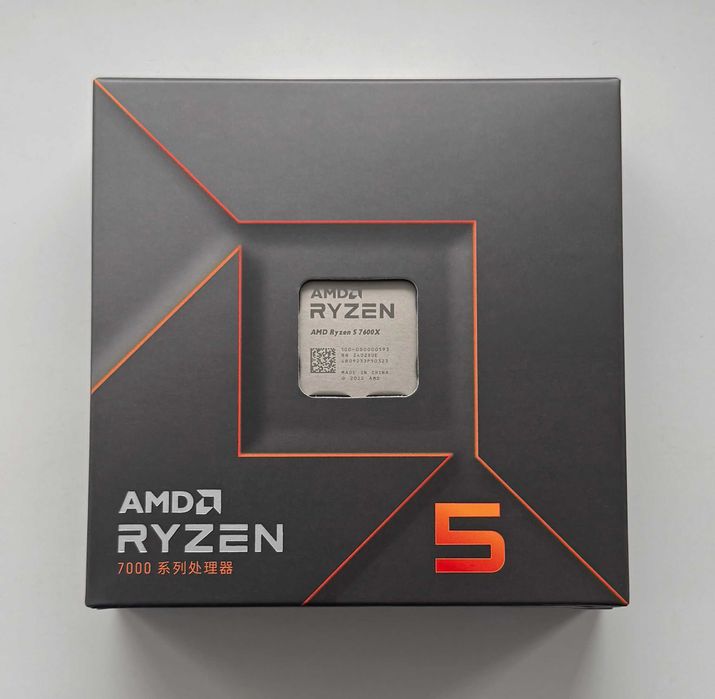 НОВИЙ Процесор AMD Ryzen 5 7600X 4.7GHz/32MB sAM5 BOX