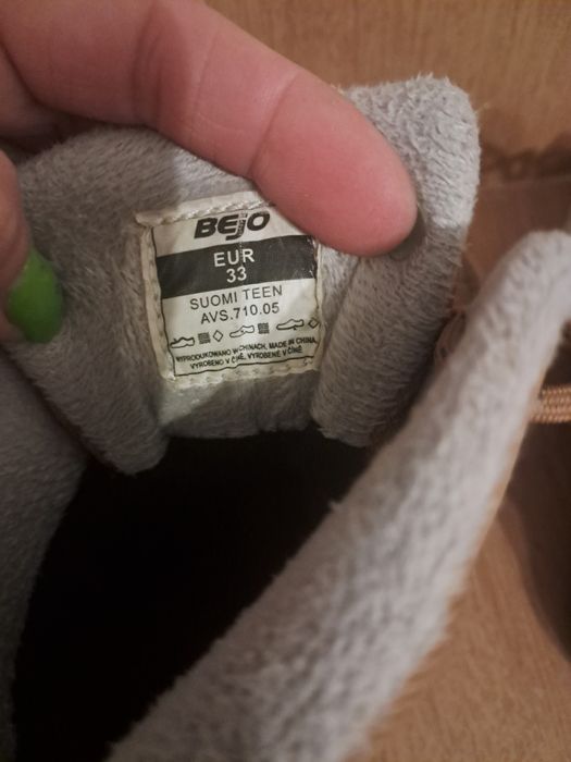 Buciki zimowe chłopiec 33 BEJO