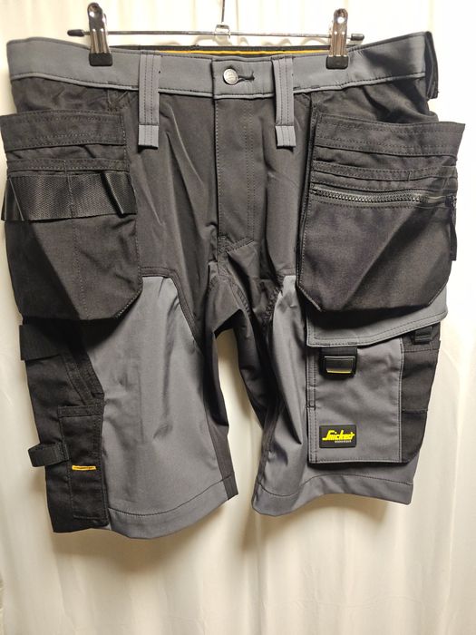 Spodenki robocze Snickers 6175 Slim stretch 50 I  56 i 60 spodnie krótkie