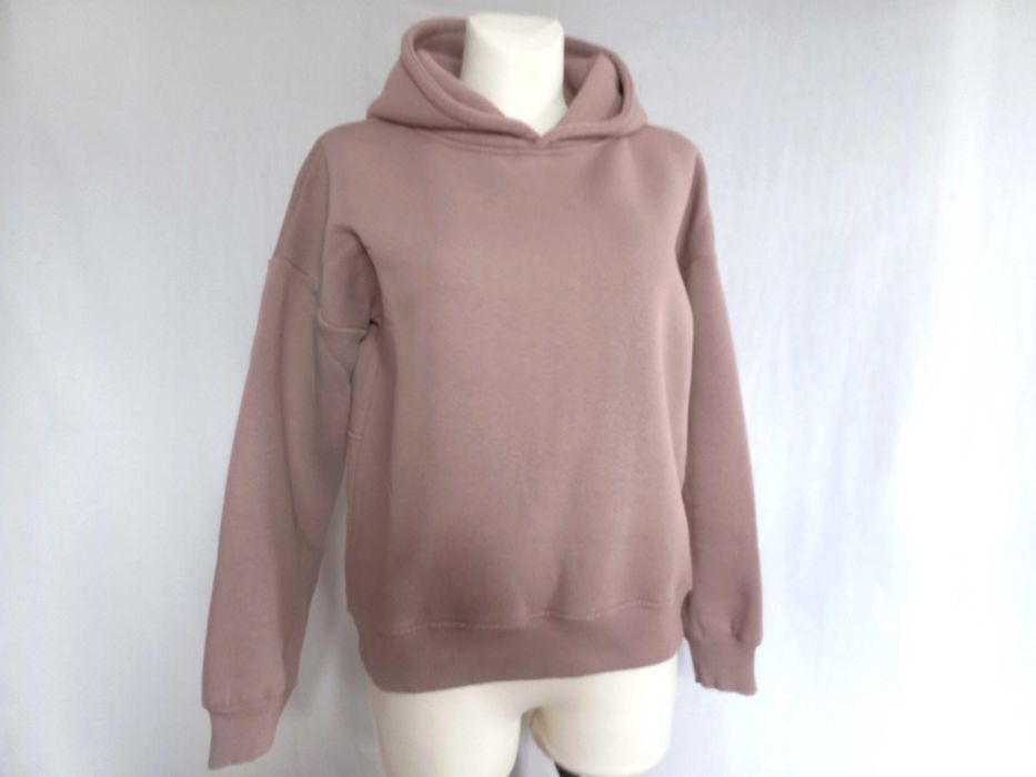 Bluza brąz Damska r. 38/40 KAPTUR Bawełna stan bdb-