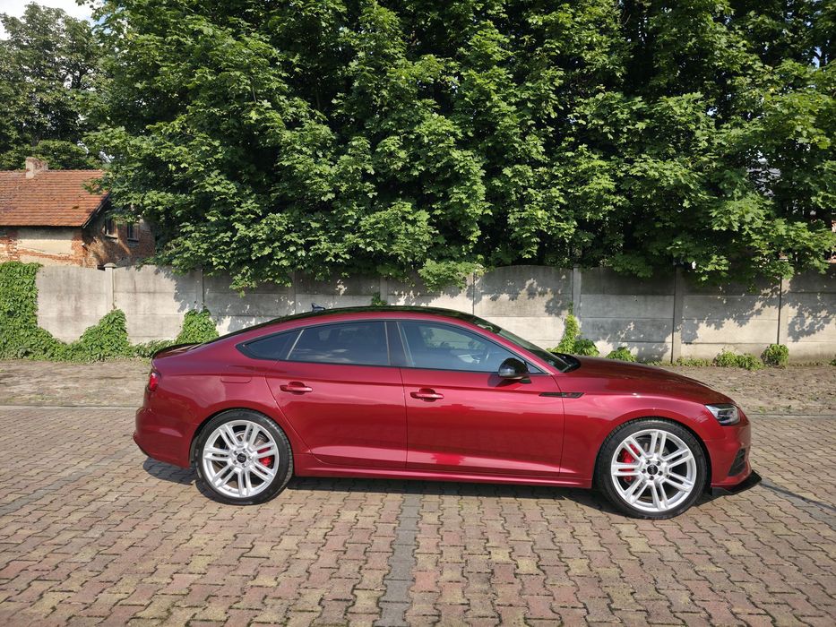 Audi A5 Sportback Audi A5 Sportback 2.0 TDI 190 KM S tronic | 2017 | Pakiet Black | Gren