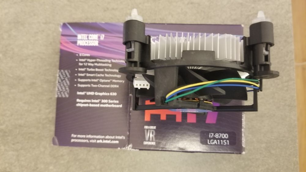 Ventoinha Intel i7-870064551972718722123