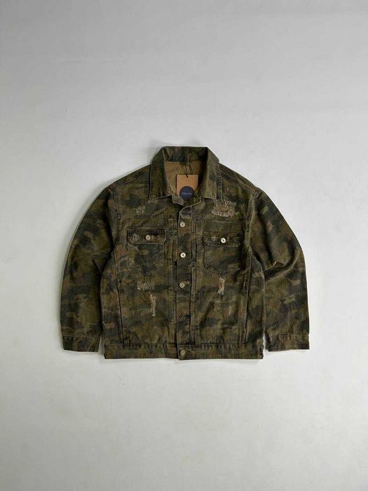 Куртка джинсова курточка камо джынсовая камуфляж jacket indi sleeze