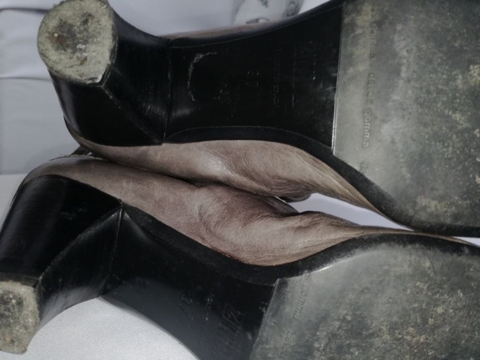 Botki buty skórzane wiosenne damskie przejściowe 37 skóra naturalna