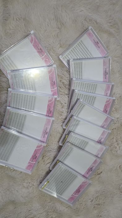 Rzęsy pojedyncze/kępki