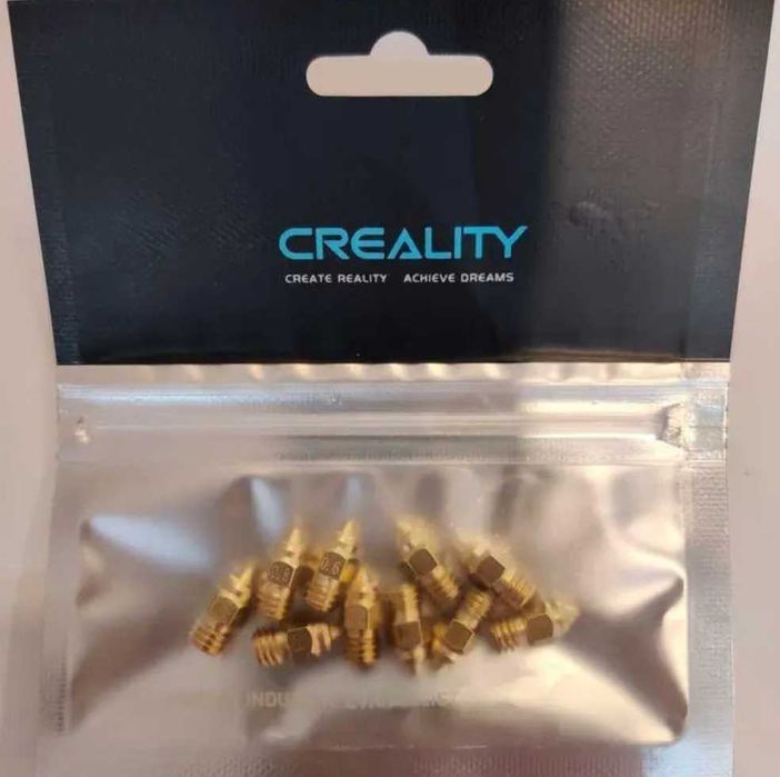 Комплект сопел 10 шт. Оригінальні cопла для 3D принтерів Creality MK8