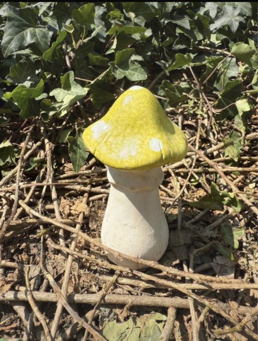 Grzybek Ceramiczny Dekoracyjny