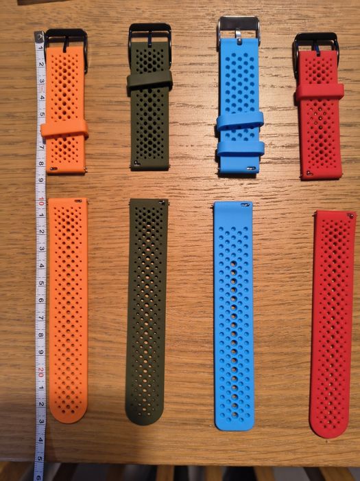 Pasek do zegarka smartwatch 22 mm 4 sztuki