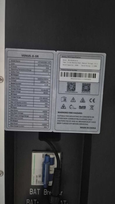 Baterias solares e inversores