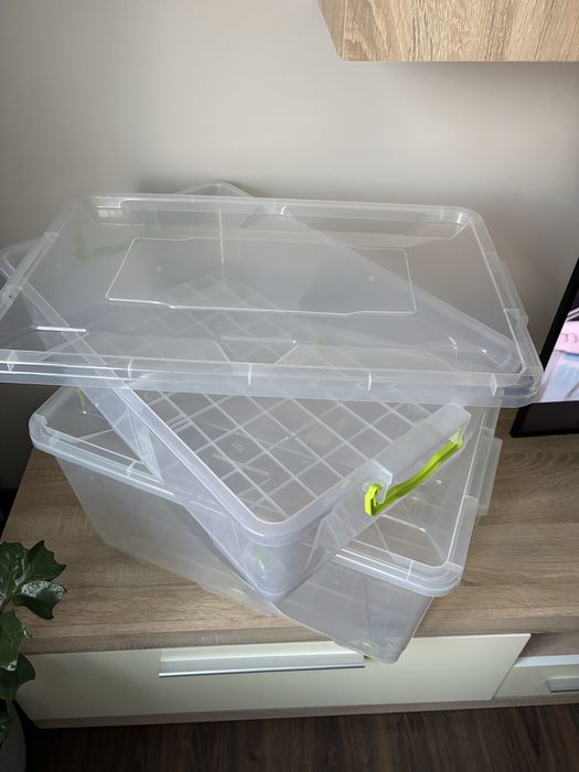 Пластиковый контейнер bigbox 80л та 30л / органайзер для зберігання