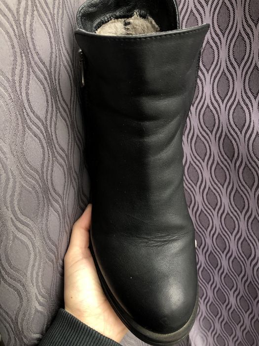 Ботинки осінь зима шкіряні Respect