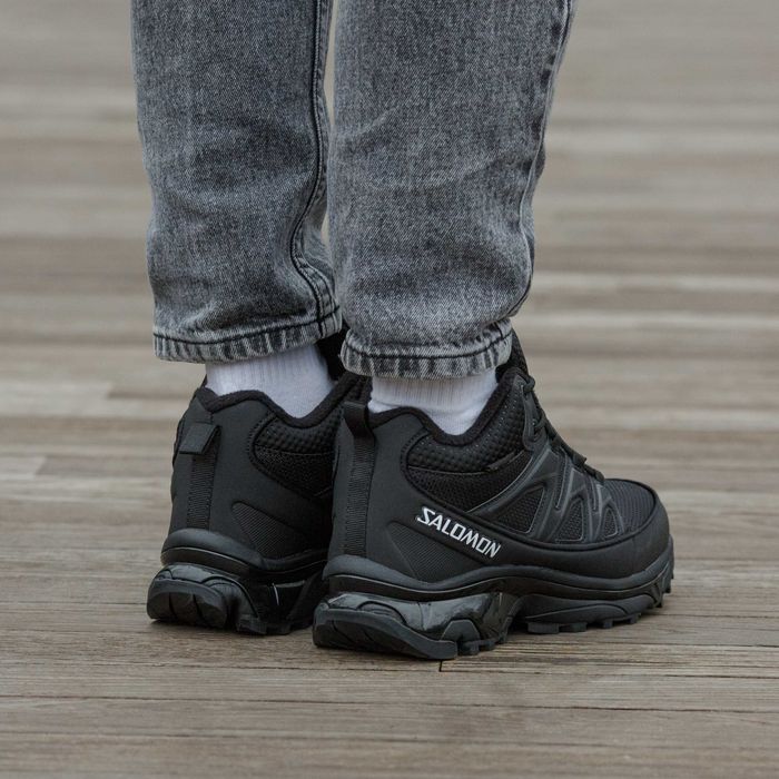 Кросівки зимові Salomon XT-6 Mid Winter Fur Black premium