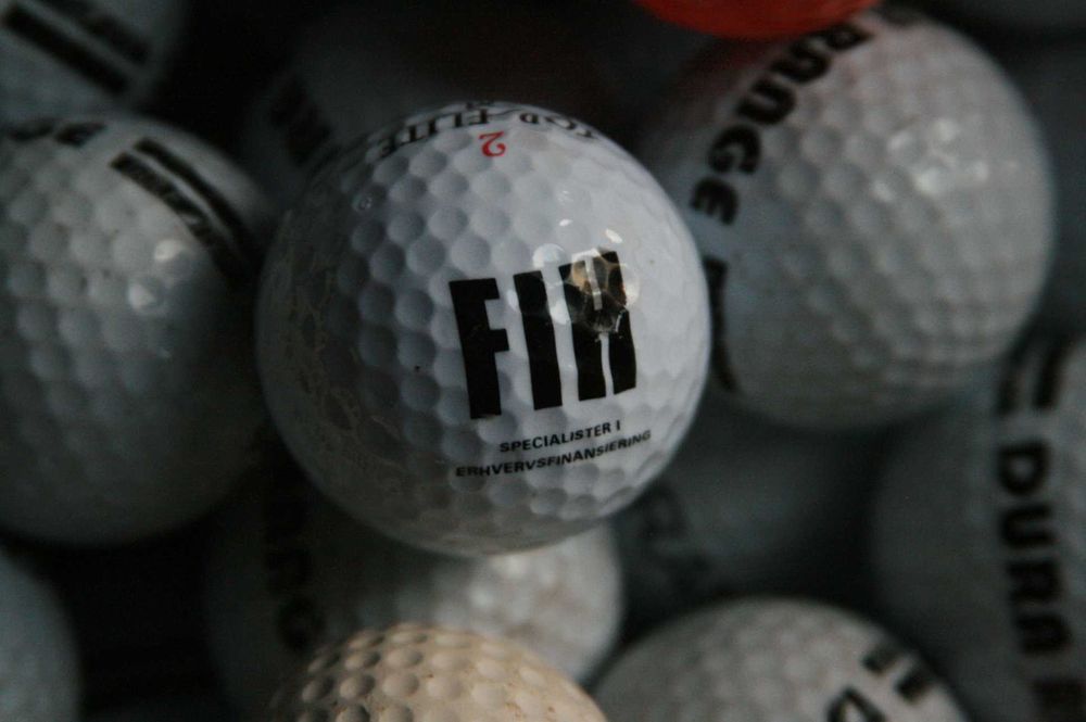 piłki golfowe golf zestaw vintage