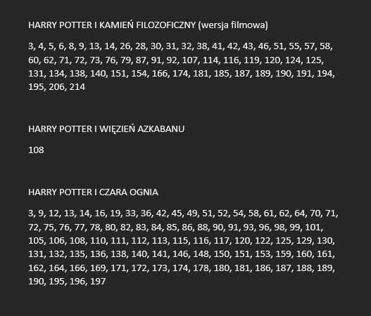 Naklejki i karty PANINI Harry Potter