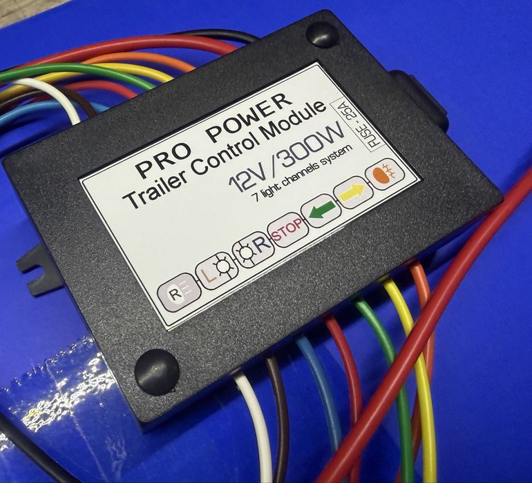 Блок для підключення прицепа PRO POWER Trailer Control Module 12V/300W