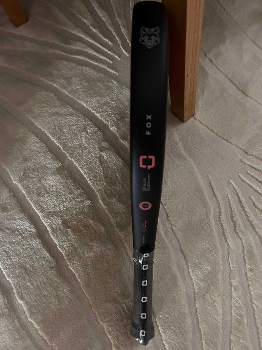 Raquete de padel Quad Fox Black Edition.