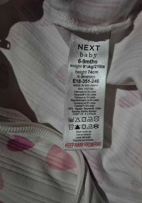 Чоловічок набір Next 74см