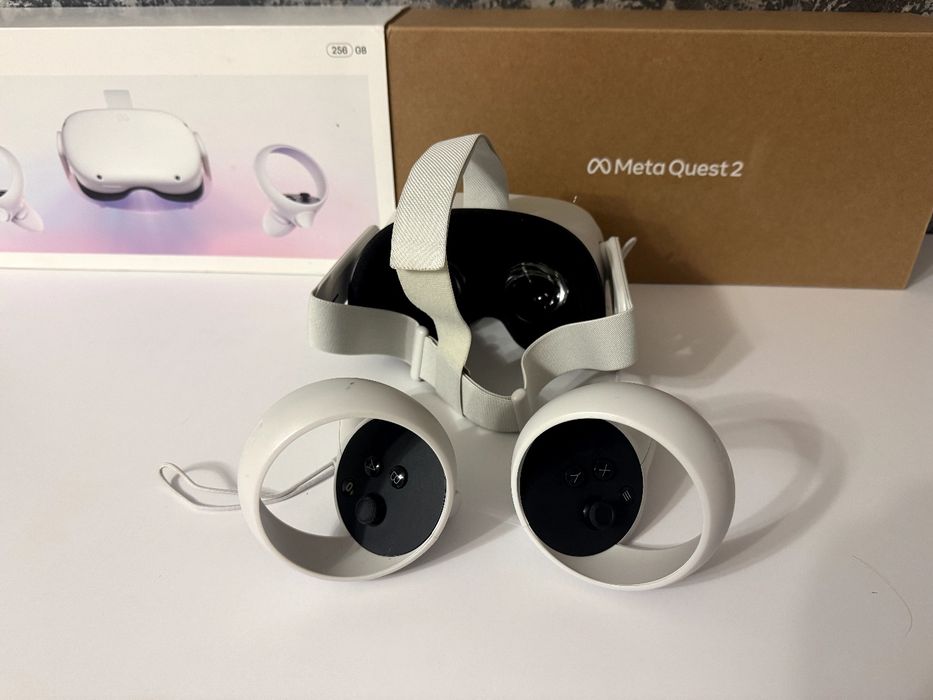 Окуляри Віртуальної Реальності Meta Quest 2 Oculus 256GB White Б/У