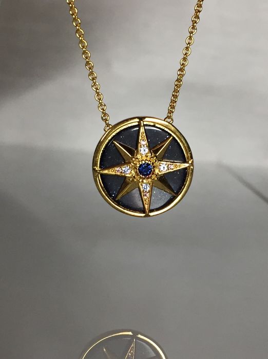 Позолочене кольє Thomas Sabo, Роялті зірка