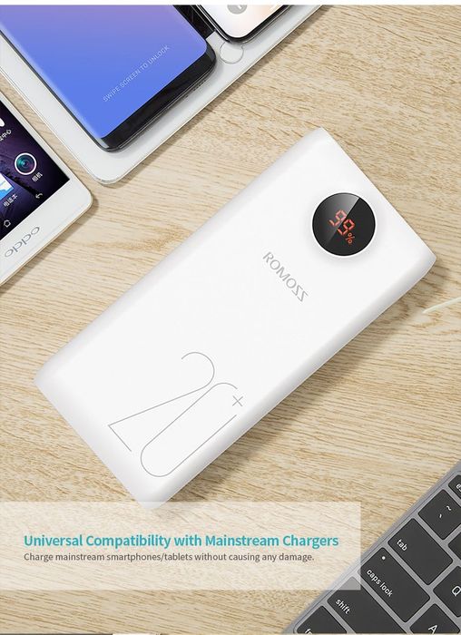 Powerbank romoss sw20 pro - 20000mah