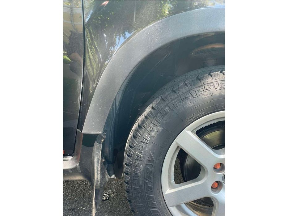 Dacia Duster 2008-2018 рр. Накладки на арки (4 шт., чорні ABS)