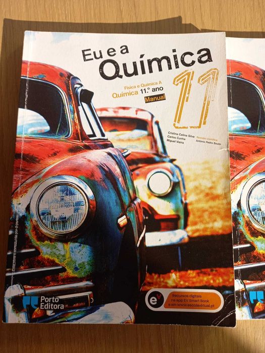 Manuel e CA - Eu e a Quimica 11 Ano - ISBNS nas fotos