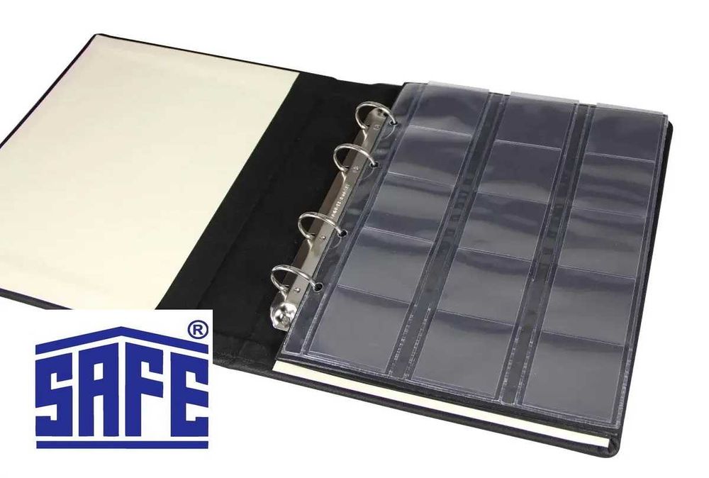 SAFE Premium Album na Monety - Skóra Naturalna