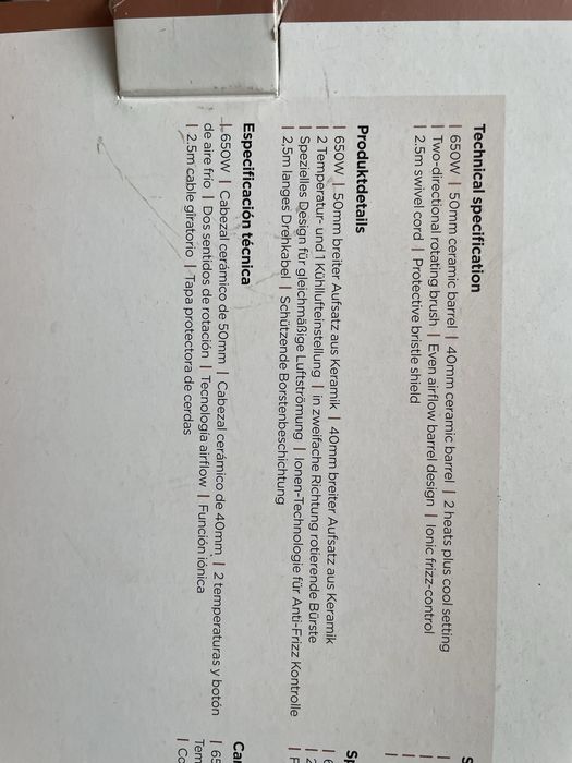 Фен браш Babyliss as952e