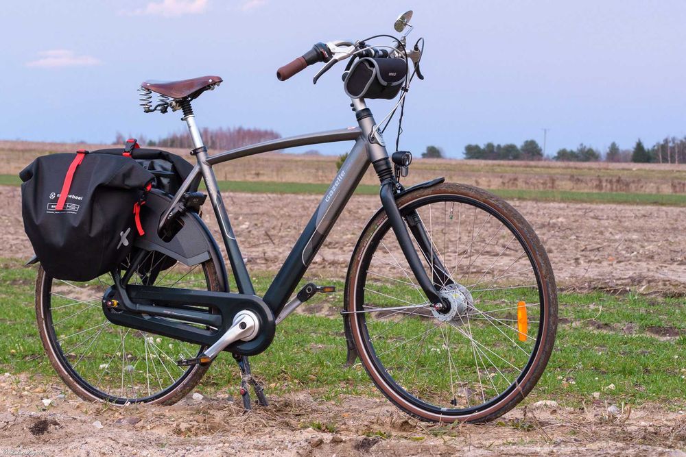 Gazelle Orange C8 rama 57 Nexus 8 biegów bogato wyposażony + dodatki