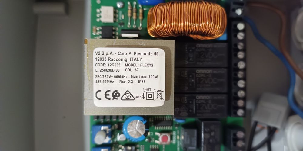 2 braços portão + controlador v2