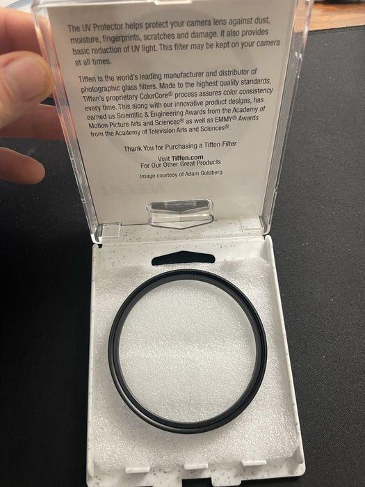 Filtro UV 67mm para objetiva