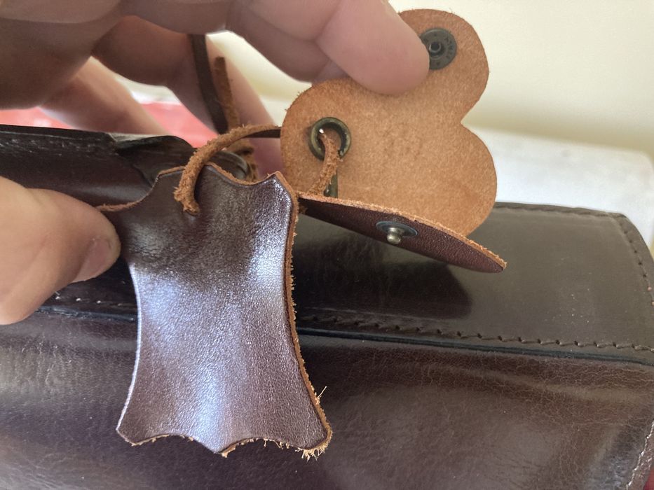 Mala de executivo em Pele