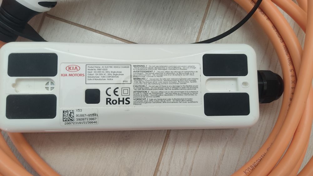 Зарядка для електромобіля kia, Hyundai  Оригінал