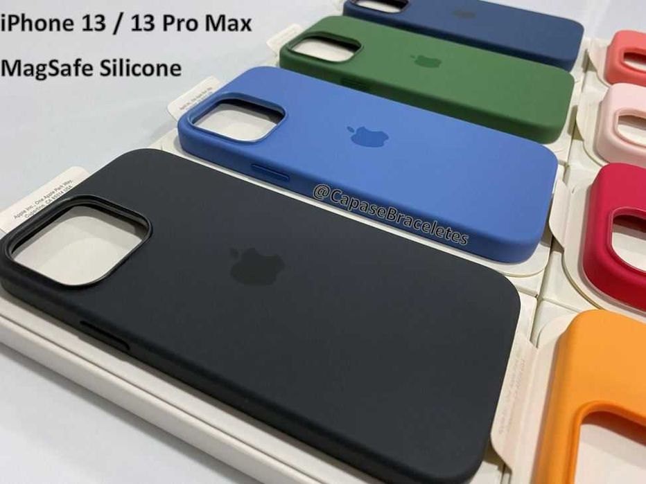 LIQUIDAÇÃO - Capa em Silicone Magsafe para iPhone 13 Series
