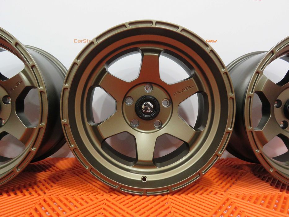 Jantes Fuel Shok 17 x 9j et -12 5x127 Bronze