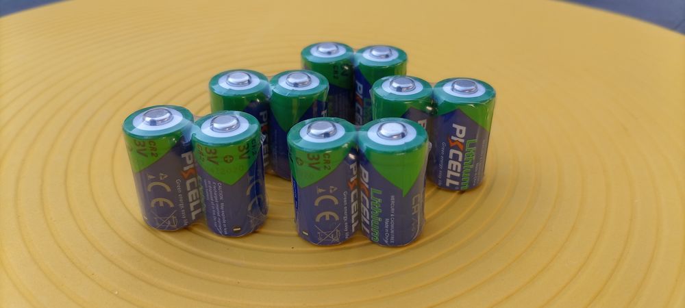 Pilhas CR2  litium 3V