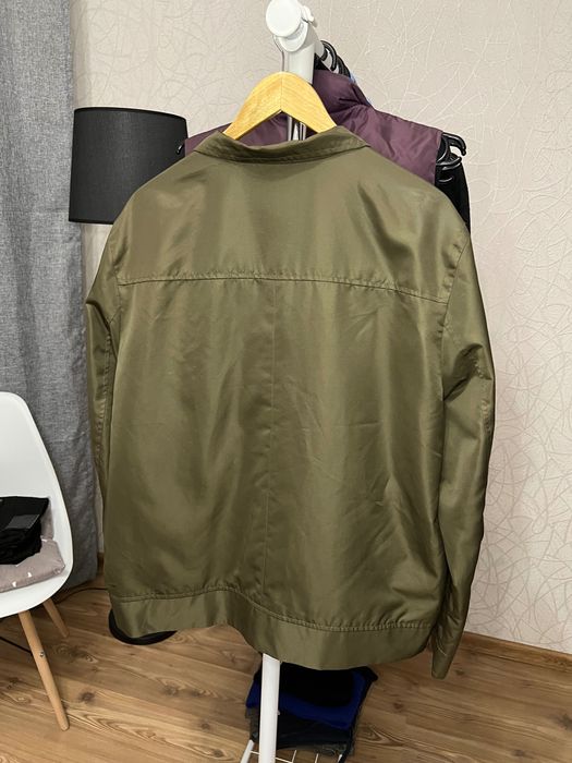 Gap Harrington харінгтон бомбер куртка вітровка оливкова L стійка