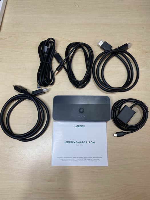 Професійний перемикач KVM ugreen ( світч )