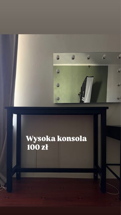 Wysoka konsola Ikea