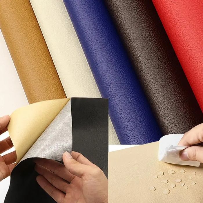 Кожзам стикер для ремонта кожаной мебели,обуви, одежды