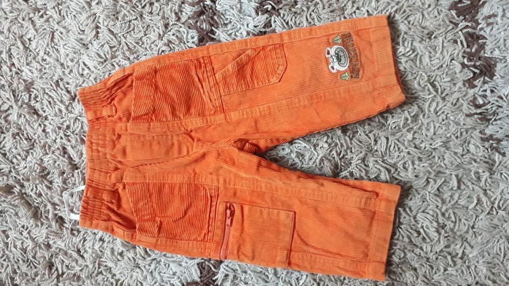 Spodnie sztruksowe 80