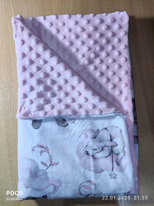 Плед плюшевий 100×80 см.