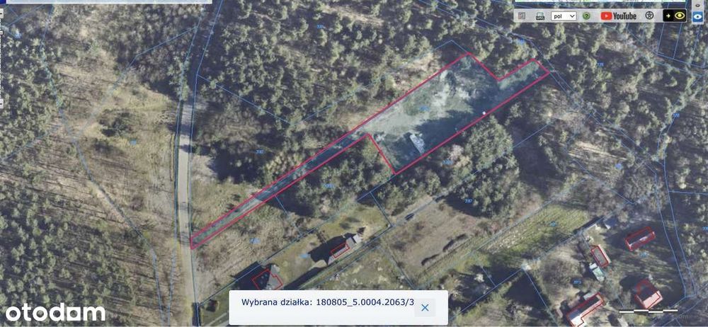 Działka budowlana 29a, z pozwoleniem na budowę, NOWA CENA! - Widok 2