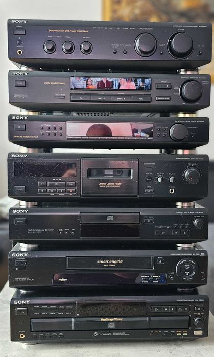 Zestaw Hi-Fi Sony z lat 90 zapraszam