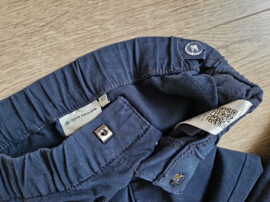 Spodnie chino eleganck8e Tom Tailor 122 bawełna